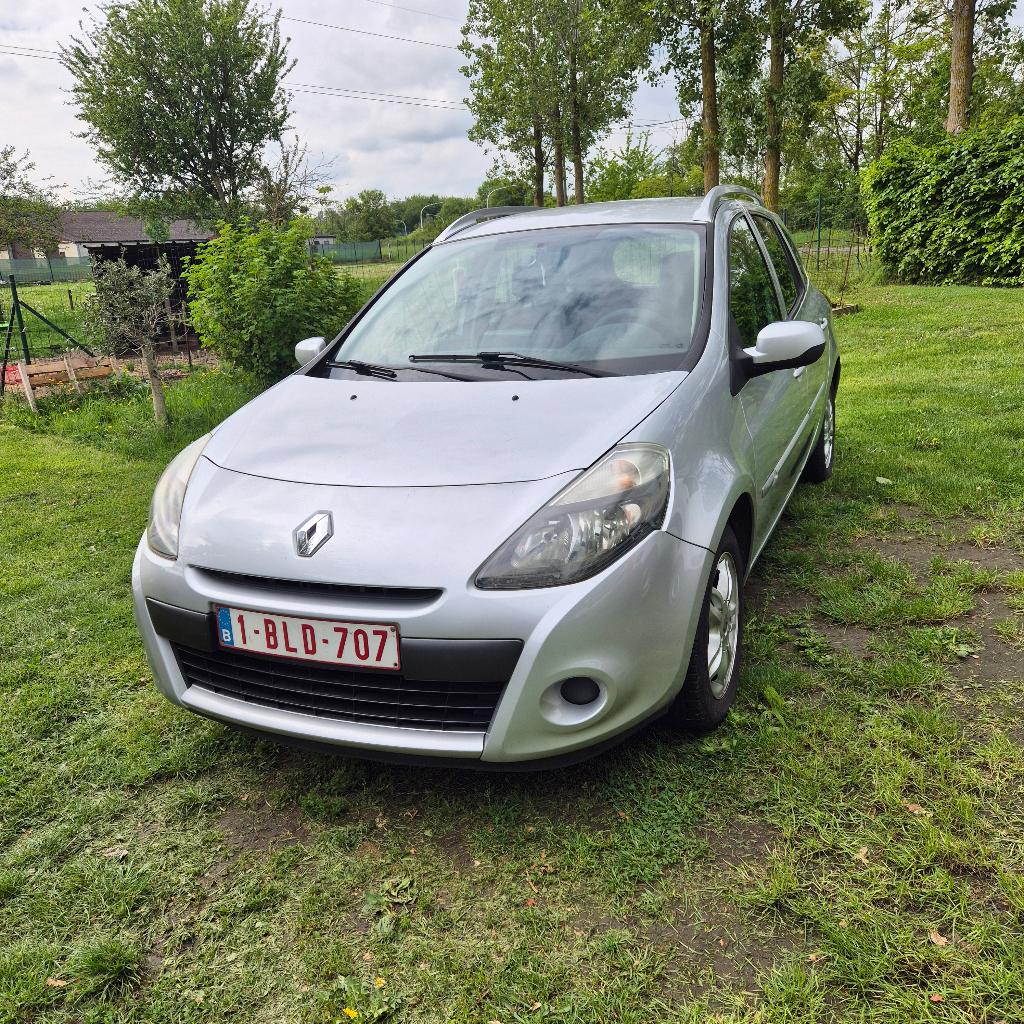 Renault Clio Break, Autos, Argent ou Gris, Achat, Boîte manuelle, Noir