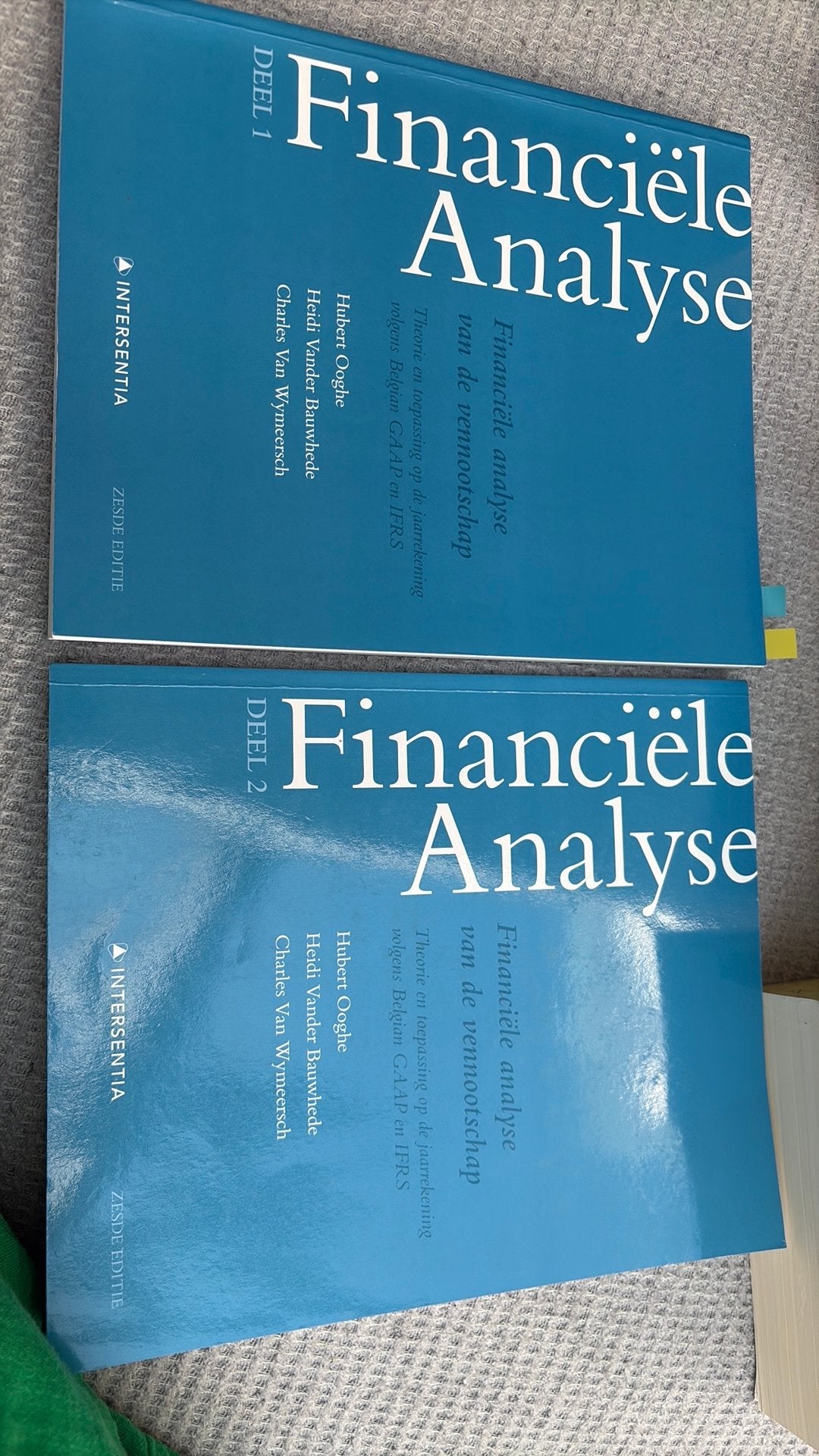 Financiële analyse van de vennootschap (zesde editie) (2 del, Boeken, Ophalen, Hubert Ooghe; Heidi Vander Bauwhede