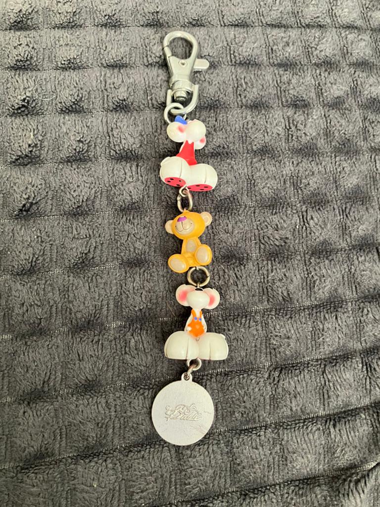 Porte-clés Diddl diddl, pimboli et diddlina, Collections, Diddl, Enlèvement ou Envoi, Diddl, Comme neuf
