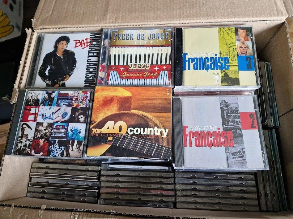 Grote partij CD's (plm 600 stuks), CD & DVD, CD | Compilations, Enlèvement, Utilisé, Classique