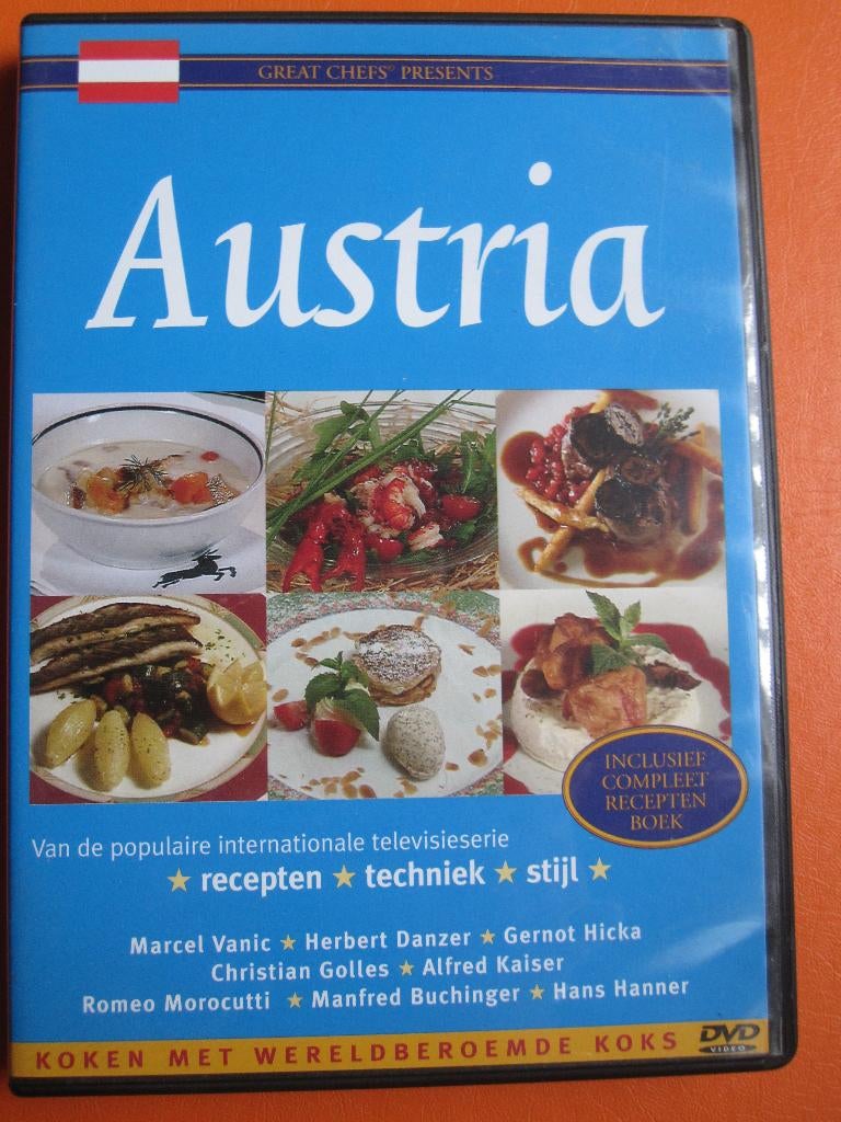 Great Chefs présente - Autriche, Tous les âges, Enlèvement ou Envoi, Comme neuf, Art ou Culture