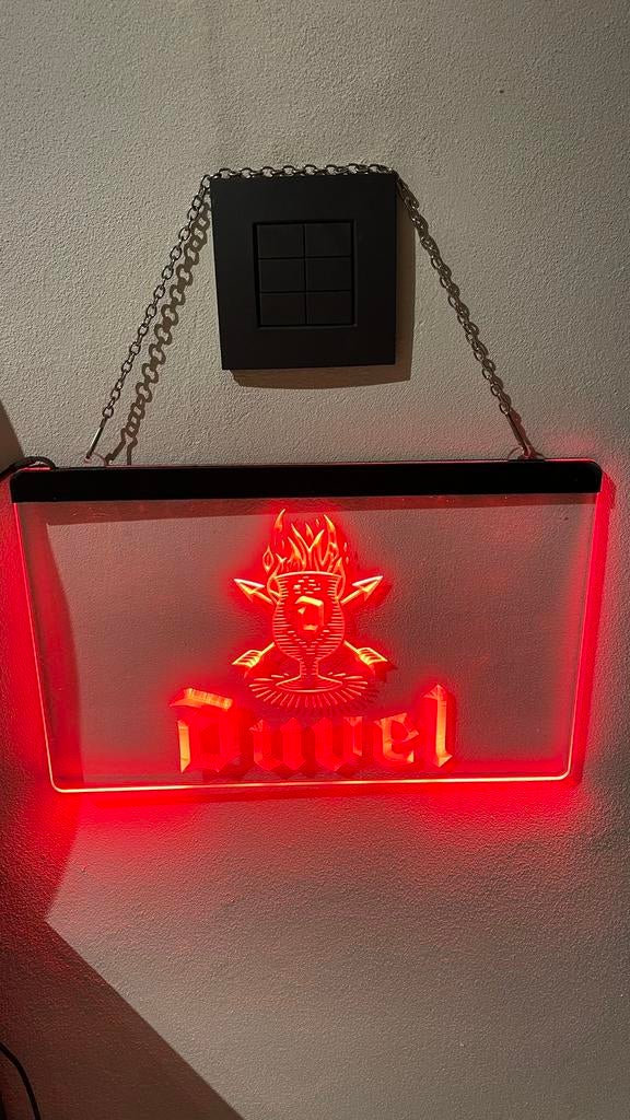 Duvel led verlichting., Ophalen of Verzenden, Zo goed als nieuw, Duvel