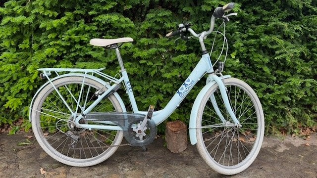 Meisjefiets (26") XOXO Lots of Love, Velgrem, Versnellingen, Zo goed als nieuw, BikeFun Kids (BFK)