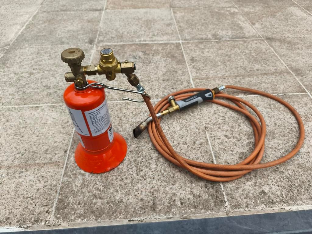 Sievert gasbrander propaan zgan, Doe-het-zelf en Bouw, Ophalen of Verzenden, Zo goed als nieuw