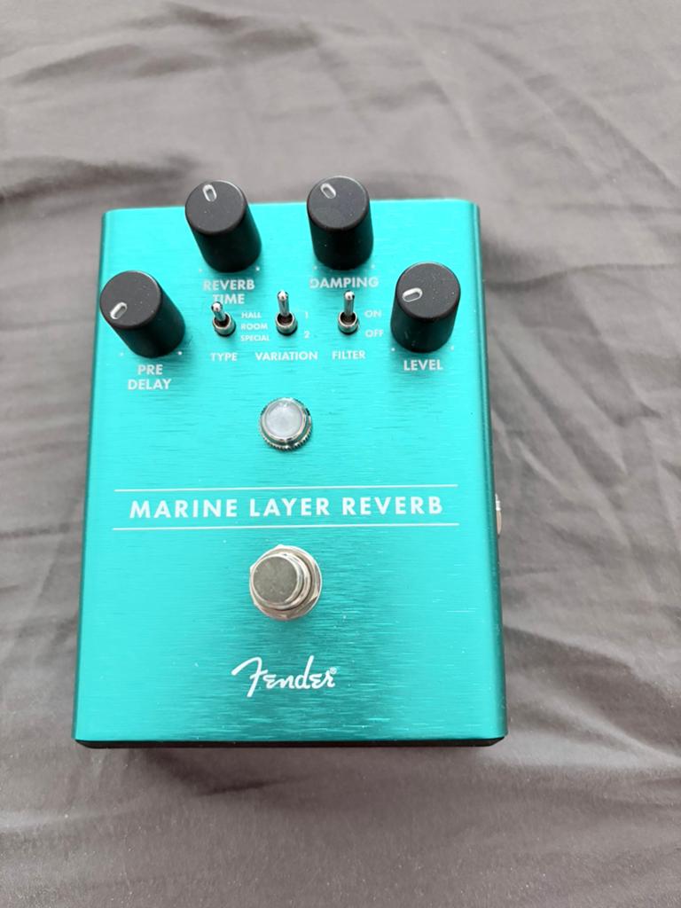 Fender marine layer reverb, Muziek en Instrumenten, Effecten, Ophalen, Zo goed als nieuw, Reverb