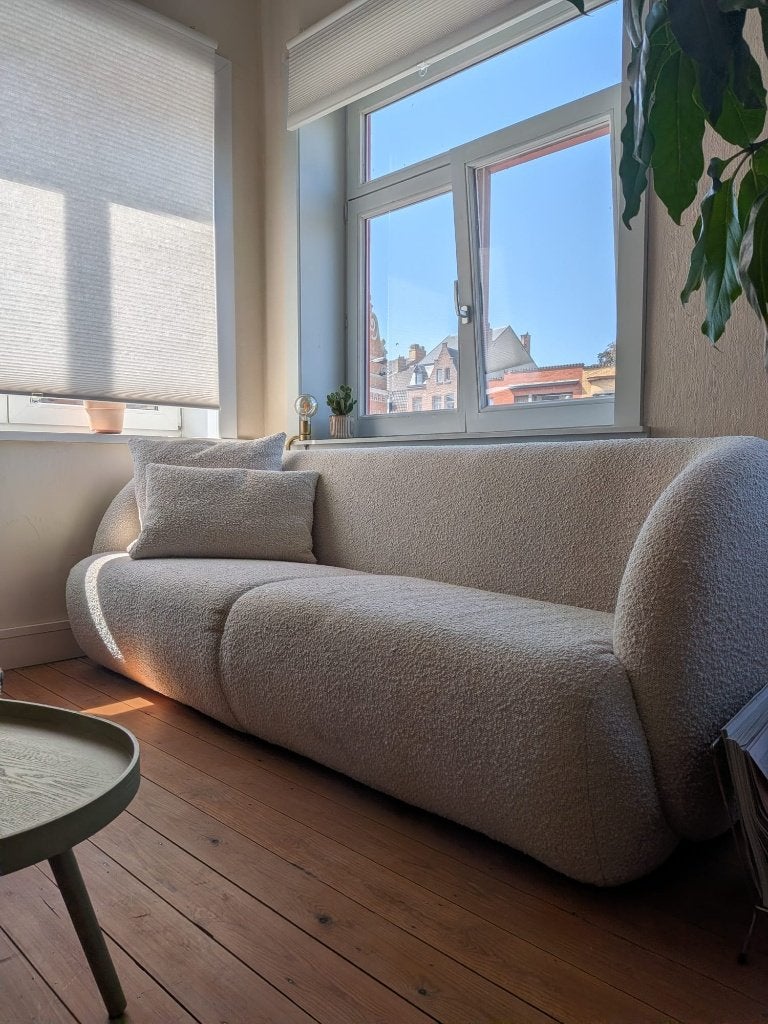 3-zit zetel Sofa Company met bijhorende kussens, Huis en Inrichting, Ophalen, Minder dan 75 cm, Driepersoons, Zo goed als nieuw