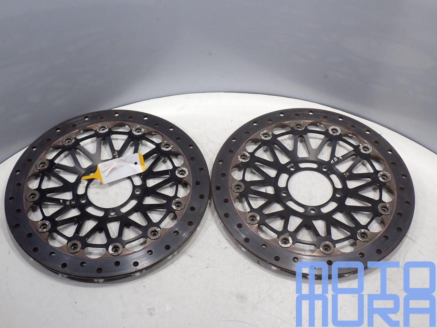 Brembo 320 x 5,5 race remschijven voor de Ducati Panigale 11, Motoren, Gebruikt, -, -, Ophalen of Verzenden