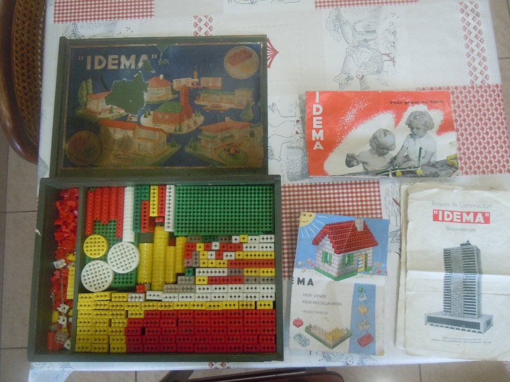 Blocs Lego Idema, jouet vintage, Enlèvement, Utilisé, Ensemble complet, Lego