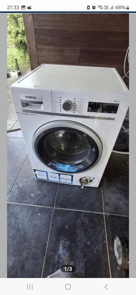 Wasmachine siemens iq700, Electroménager, Enlèvement ou Envoi