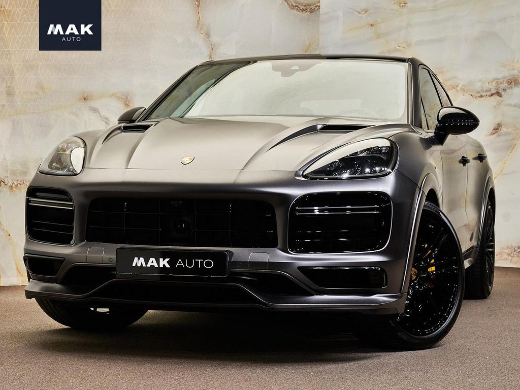 Porsche Cayenne Coupé 4.0 Turbo S E-Hybrid, TechArt, Target, Auto's, Automaat, Cayenne, Zwart, Zwart
