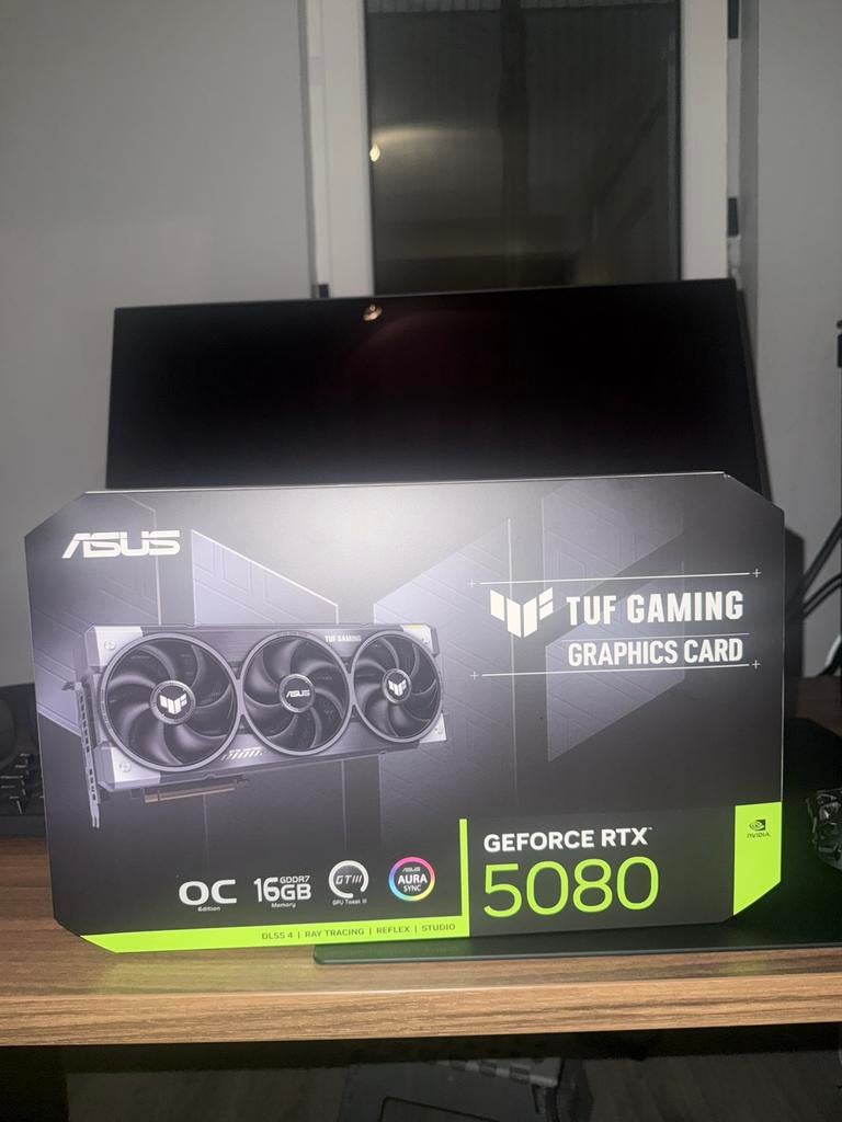 Rtx 5080 Asus Tuf, Ophalen, Zo goed als nieuw