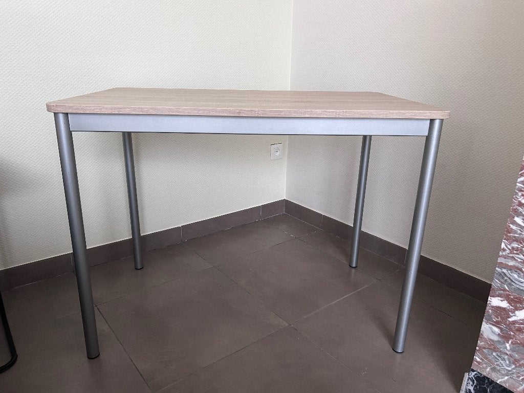 Petite table à manger pour 2 personnes, 100 à 150 cm, Pin, Enlèvement, Utilisé