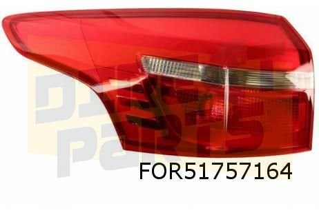 Ford Focus IV (1/15-7/18) achterlicht Rechts buiten LED (Wag, Neuf, -, Ford, -