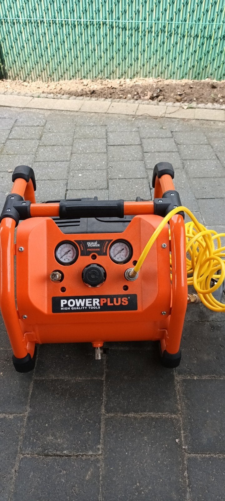 Compressor op batterij, Enlèvement