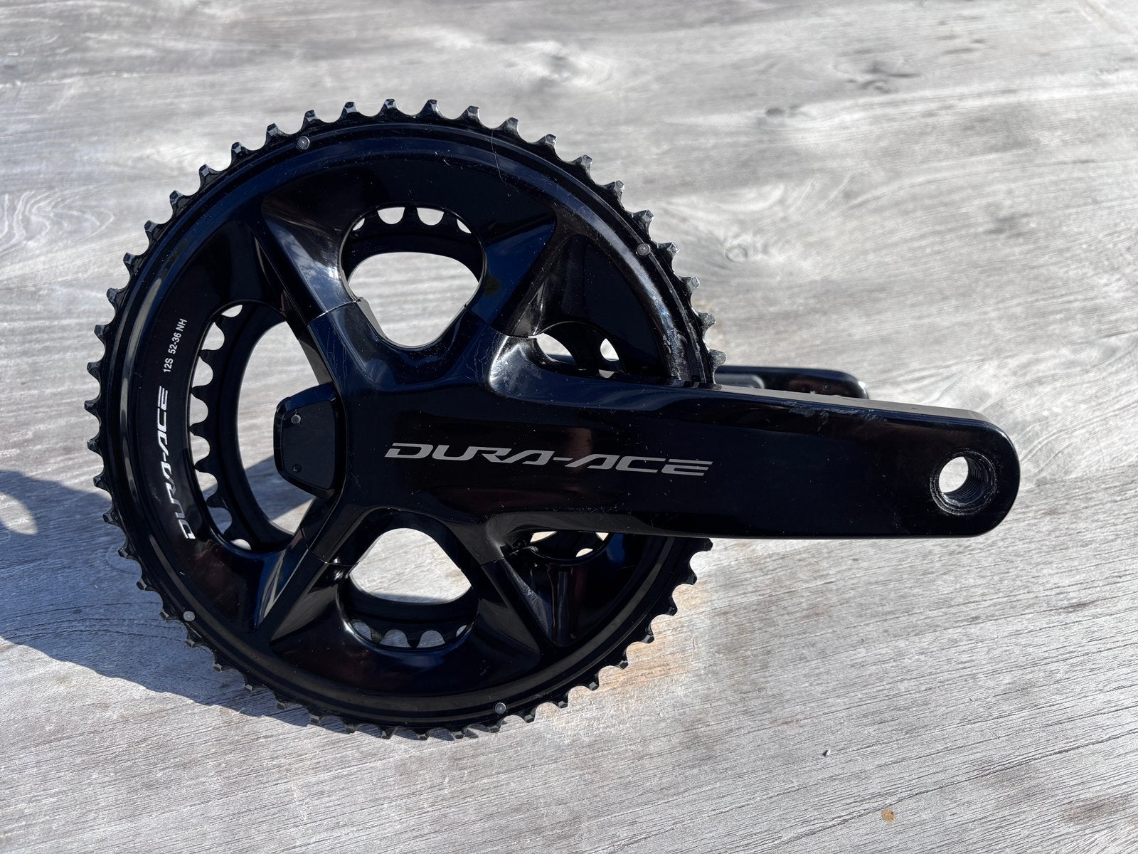 Pédalier dura ace capteur puissance, Vélos & Vélomoteurs, Enlèvement ou Envoi, Comme neuf, Pédalier ou Pédales, Aluminium