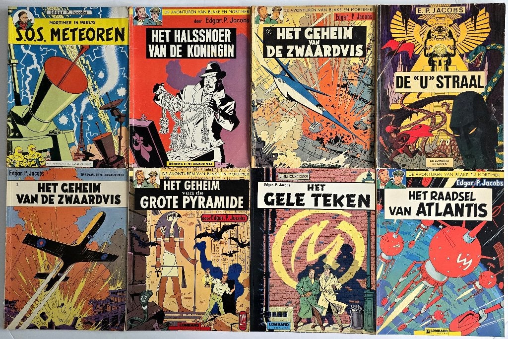 Strips - Blake en Mortimer - lot 18 albums, Boeken, Stripverhalen, Ophalen of Verzenden
