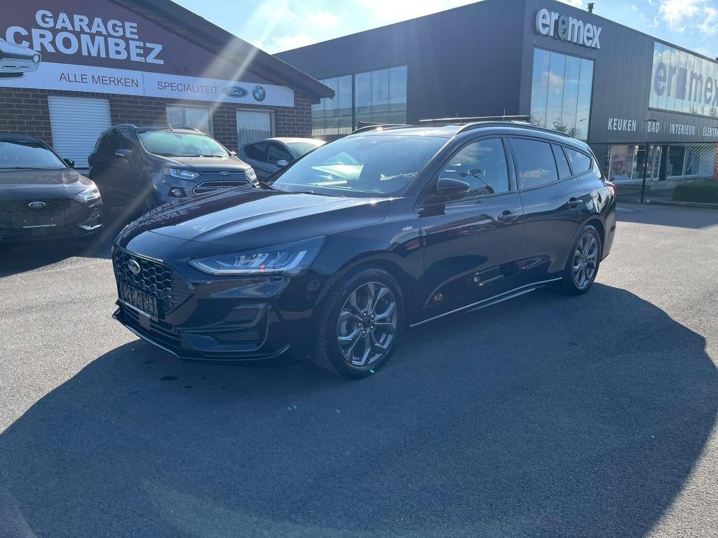 Ford Focus Clipper St-line Mild Hybride, Auto's, Zwart, Bedrijf, 3 cilinders, 999 cc