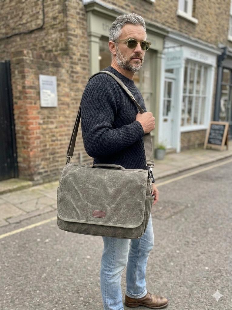 Think Tank Retrospective 50 XL bag - Pinestone canvas, Enlèvement, Comme neuf, Gris, Autres marques
