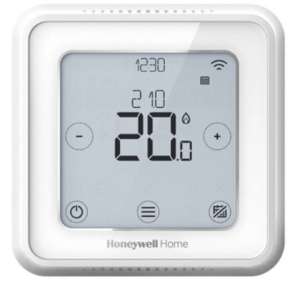 Honeywell Home T6 WiFi Slimme Thermostaat | Resideo App, Doe-het-zelf en Bouw, Thermostaten, Ophalen, Slimme thermostaat, Zo goed als nieuw