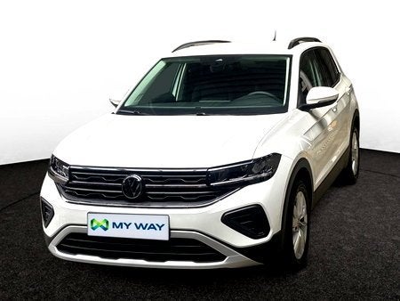 Volkswagen T-Cross 1.0 TSI Life Business OPF DSG, Auto's, Automaat, T-Cross, Adaptive Cruise Control, Wit