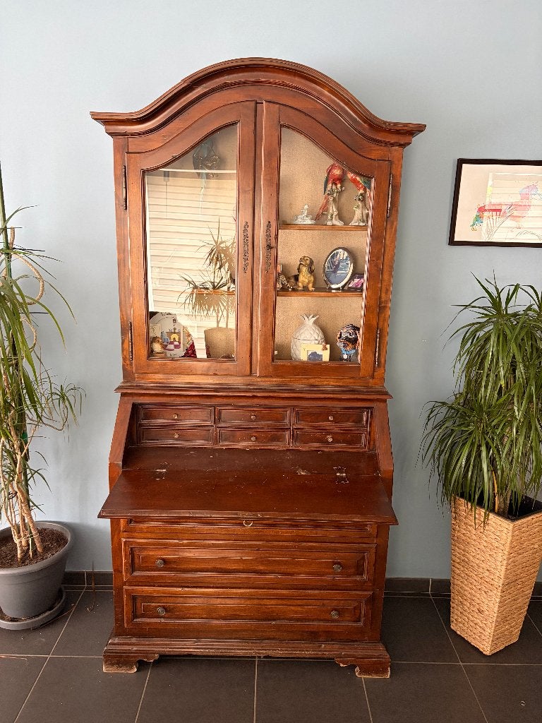 Antieke kast/ Secretaire met kleine laden, Maison & Meubles, Armoires | Secrétaires, Enlèvement, Utilisé