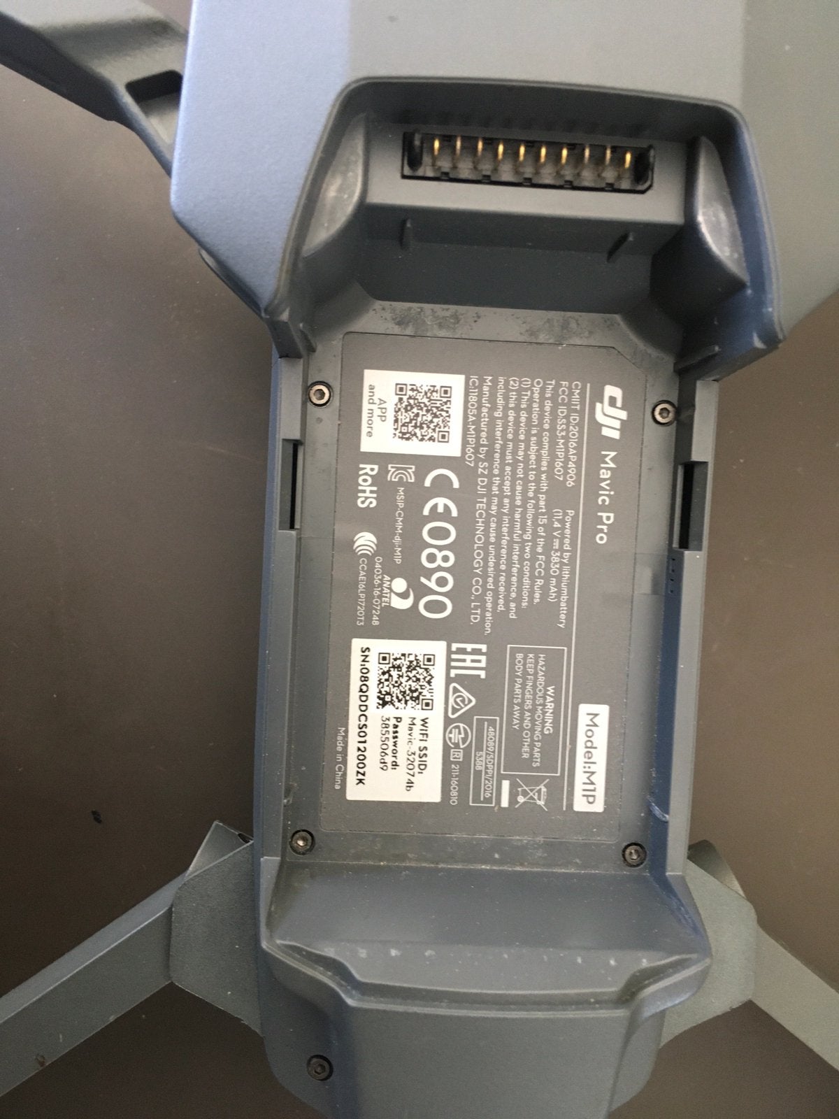 Dji Mavic Pro 1 dual command FCC in uitstekende staat, Ophalen, Zo goed als nieuw