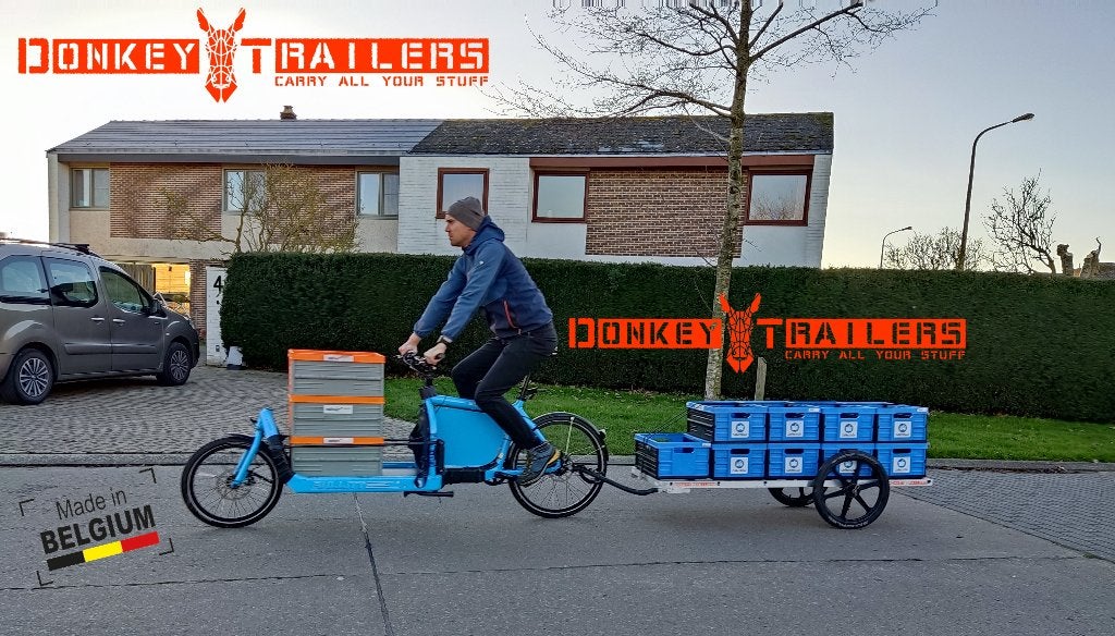 Heavy duty fietskar/trailer, Ophalen of Verzenden, Nieuw, Goederen