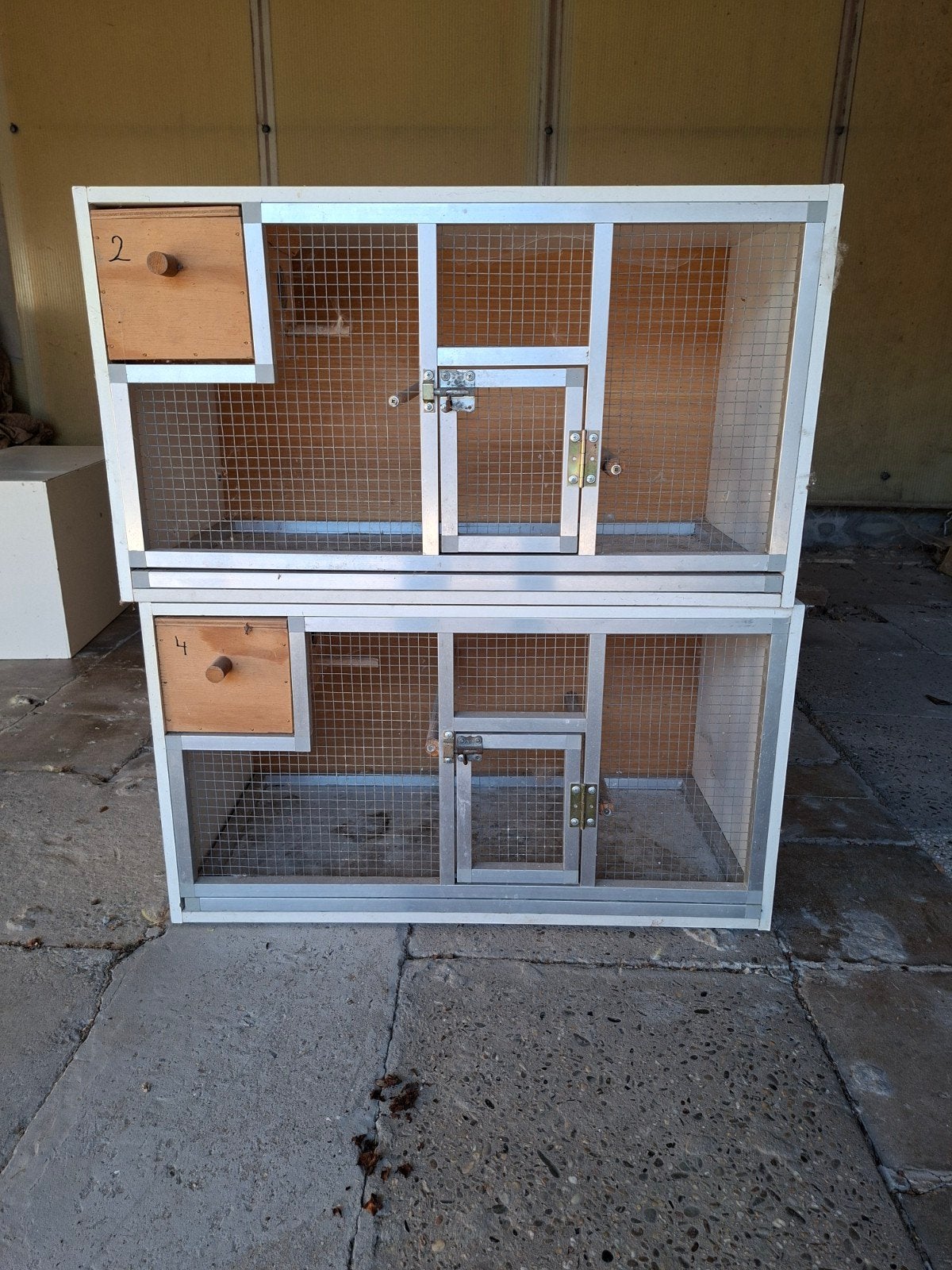 2 vogel kweekkooien, Enlèvement, Utilisé, Autres matériaux, Cage d'élevage
