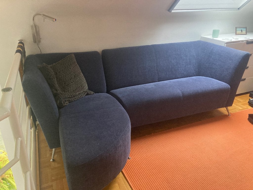 Canapé bleu, Maison & Meubles, Enlèvement