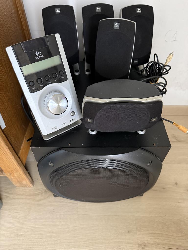 Logitech Z-5500 (500Watt), Ophalen