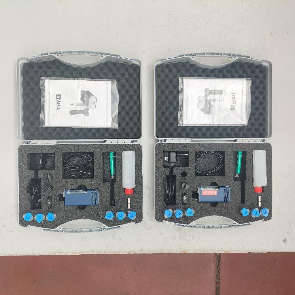 Look Tiny S Mobile Mini Fogger – Zo goed als nieuw (2 sets), Ophalen of Verzenden, Zo goed als nieuw, Rookmachine