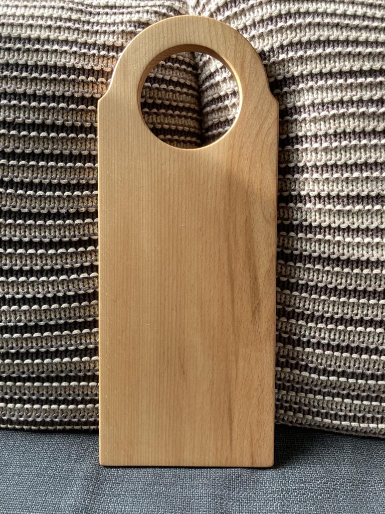 Handgemaakte houten serveerplank, Huis en Inrichting, Woonaccessoires | Overige, Nieuw, Hout, Ophalen of Verzenden