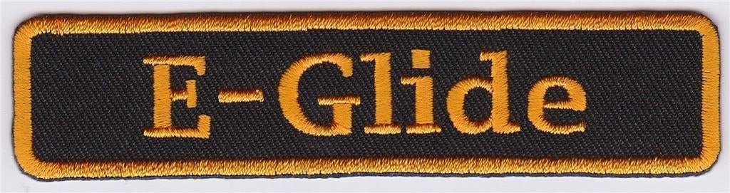 Harley Davidson E-Glide stoffen opstrijk patch embleem #1, Motoren, Accessoires | Overige, Nieuw, Verzenden