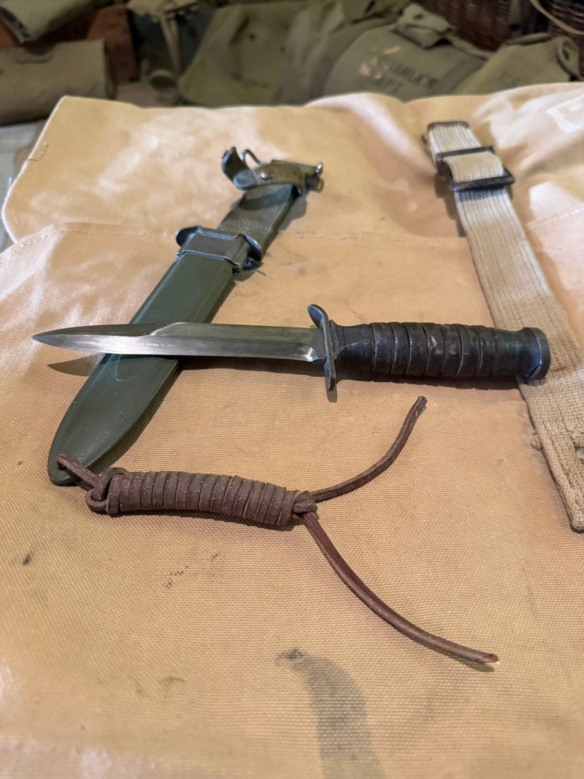 US WW2 M3 knife, Collections, Enlèvement ou Envoi