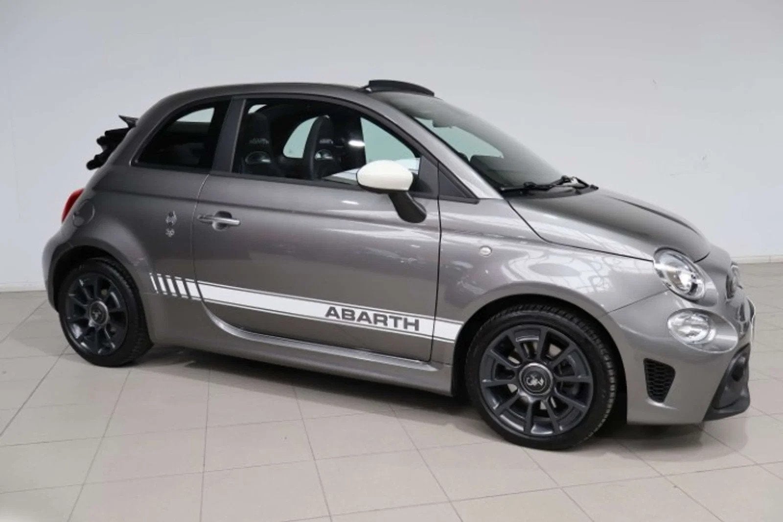 Abarth 595C 1.4i, Cuir, Argent ou Gris, Achat, Entreprise