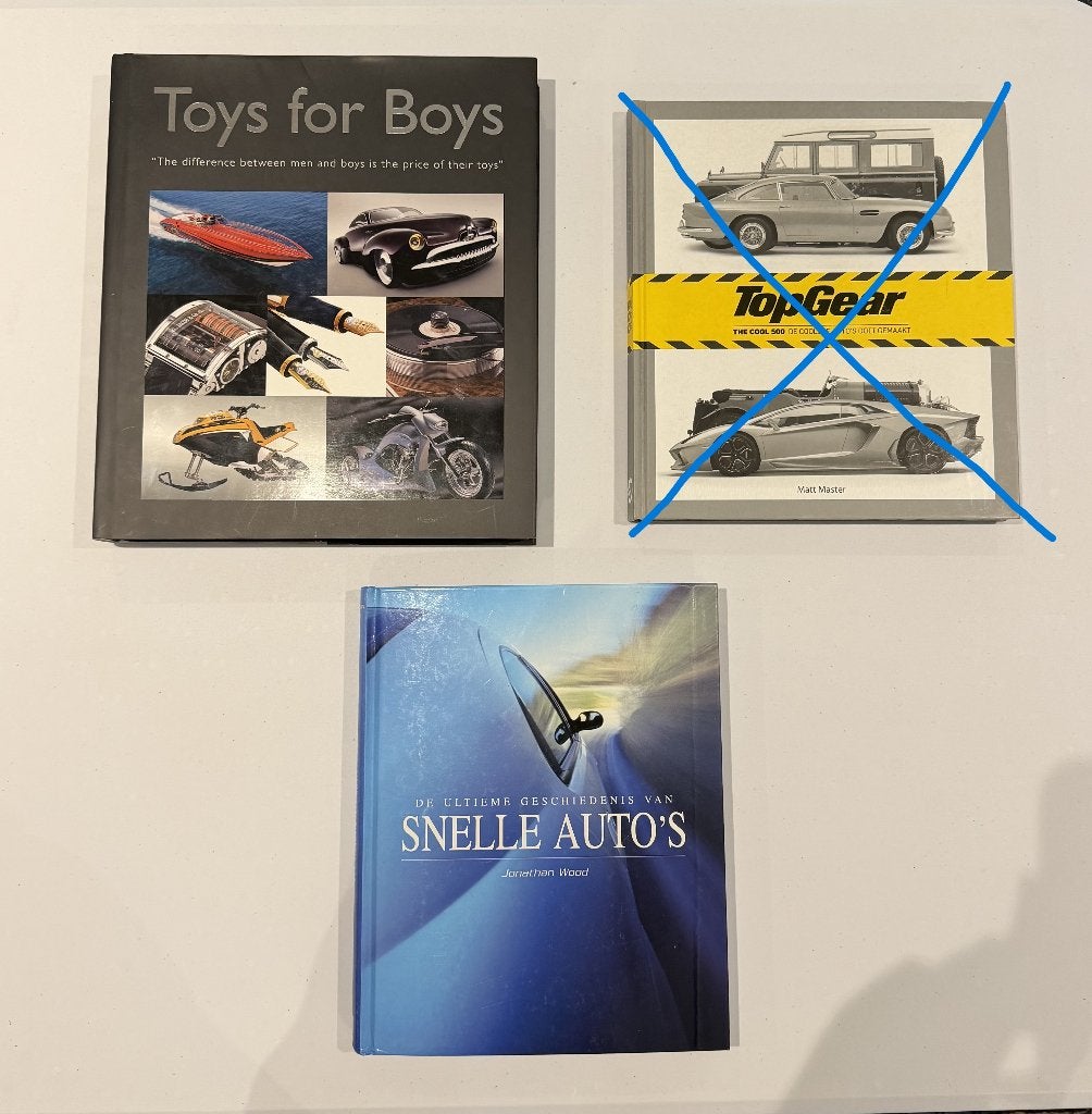 Lot boeken over auto's, Ophalen of Verzenden
