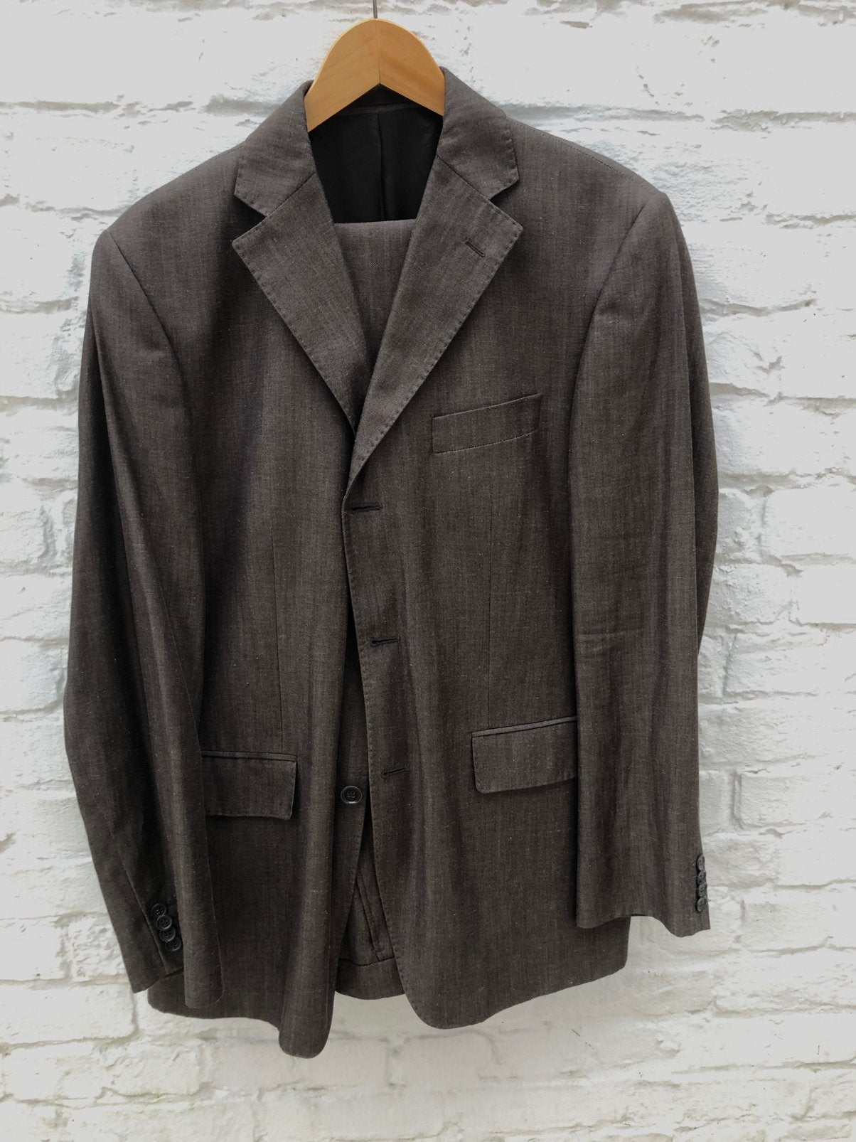 Costume Cyrillus Taille 52, Vêtements | Hommes, Enlèvement ou Envoi, Comme neuf, Taille 52/54 (L), Brun