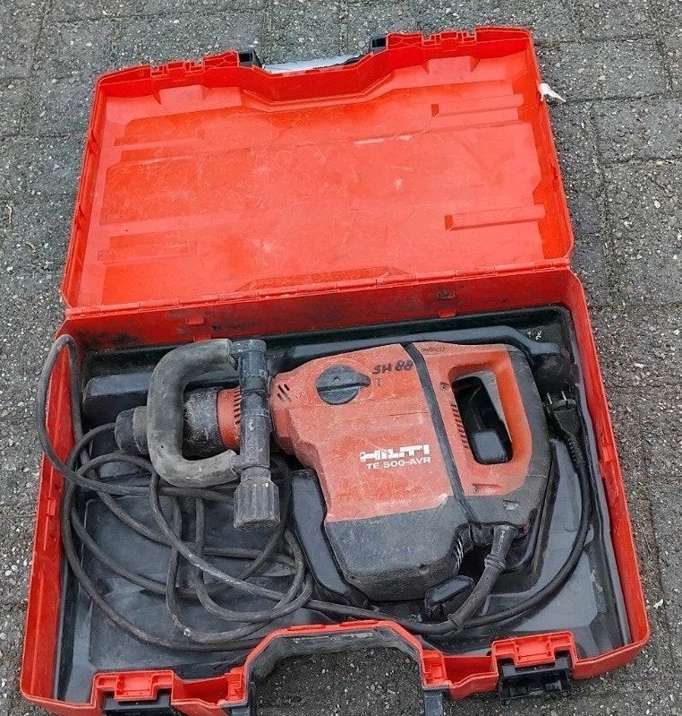 Hilti breekhamer te 500avr, Ophalen