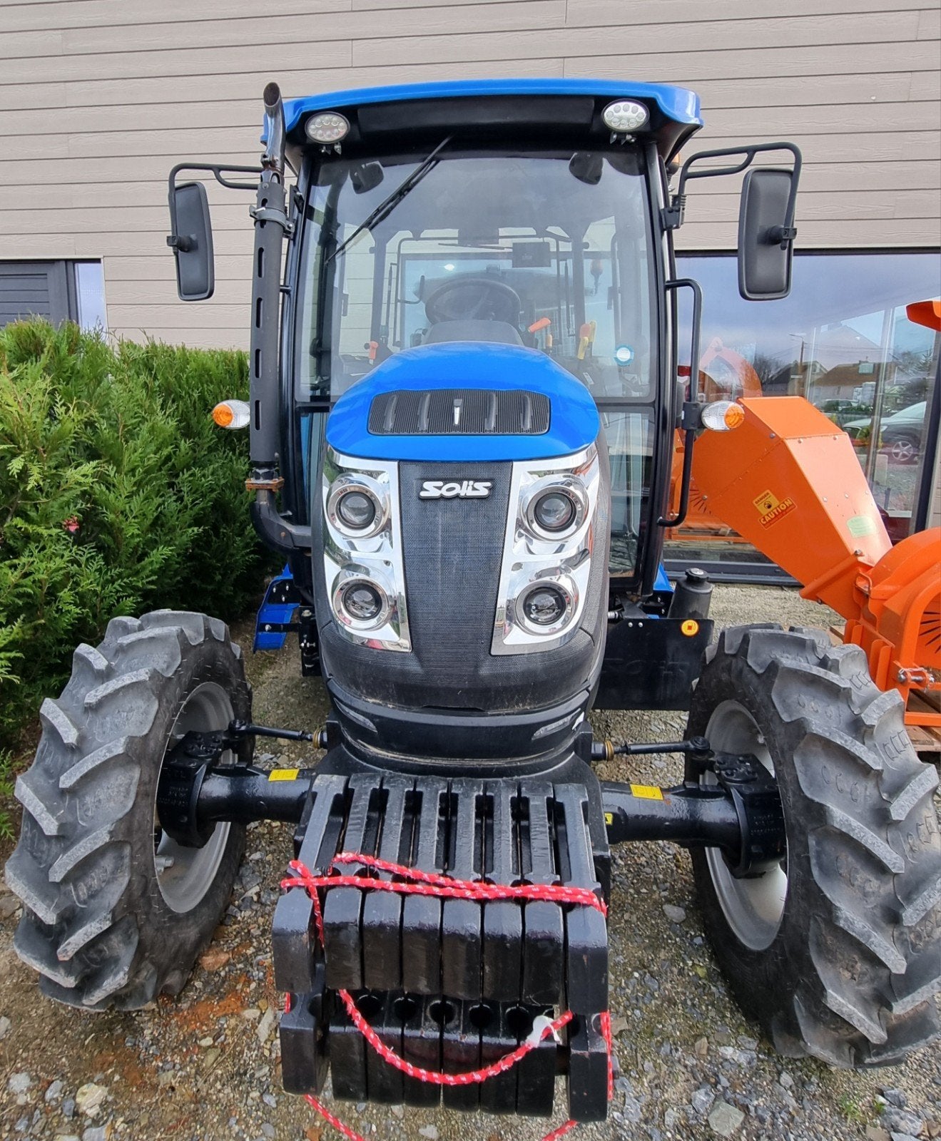 tracteur solis 50, Enlèvement