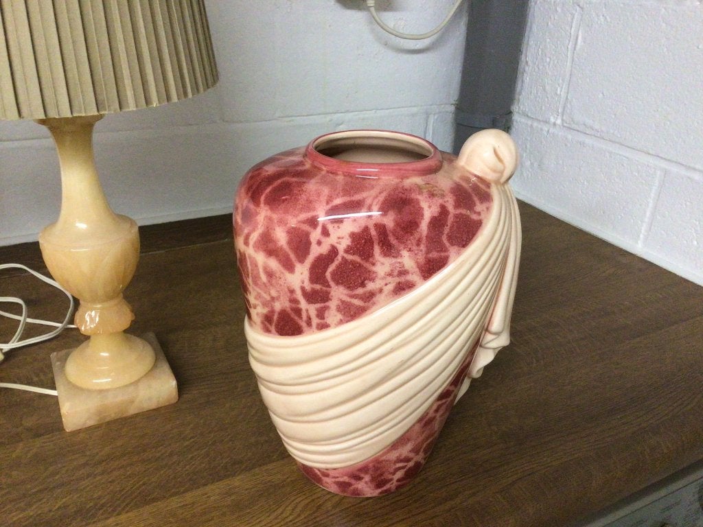 Vase ancien + 2 lampes, Enlèvement