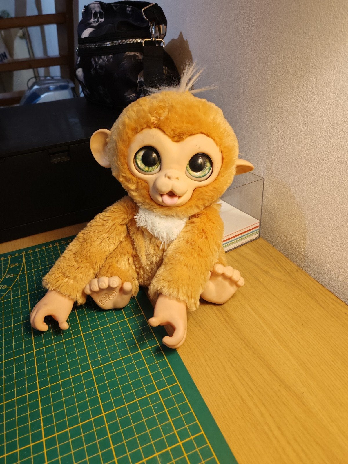 FurReal Friends Zandi Interactief Aapje (Zieke Aapje, Kinderen en Baby's, Speelgoed | Knuffels en Pluche, Gebruikt, Aap, Overige karakters