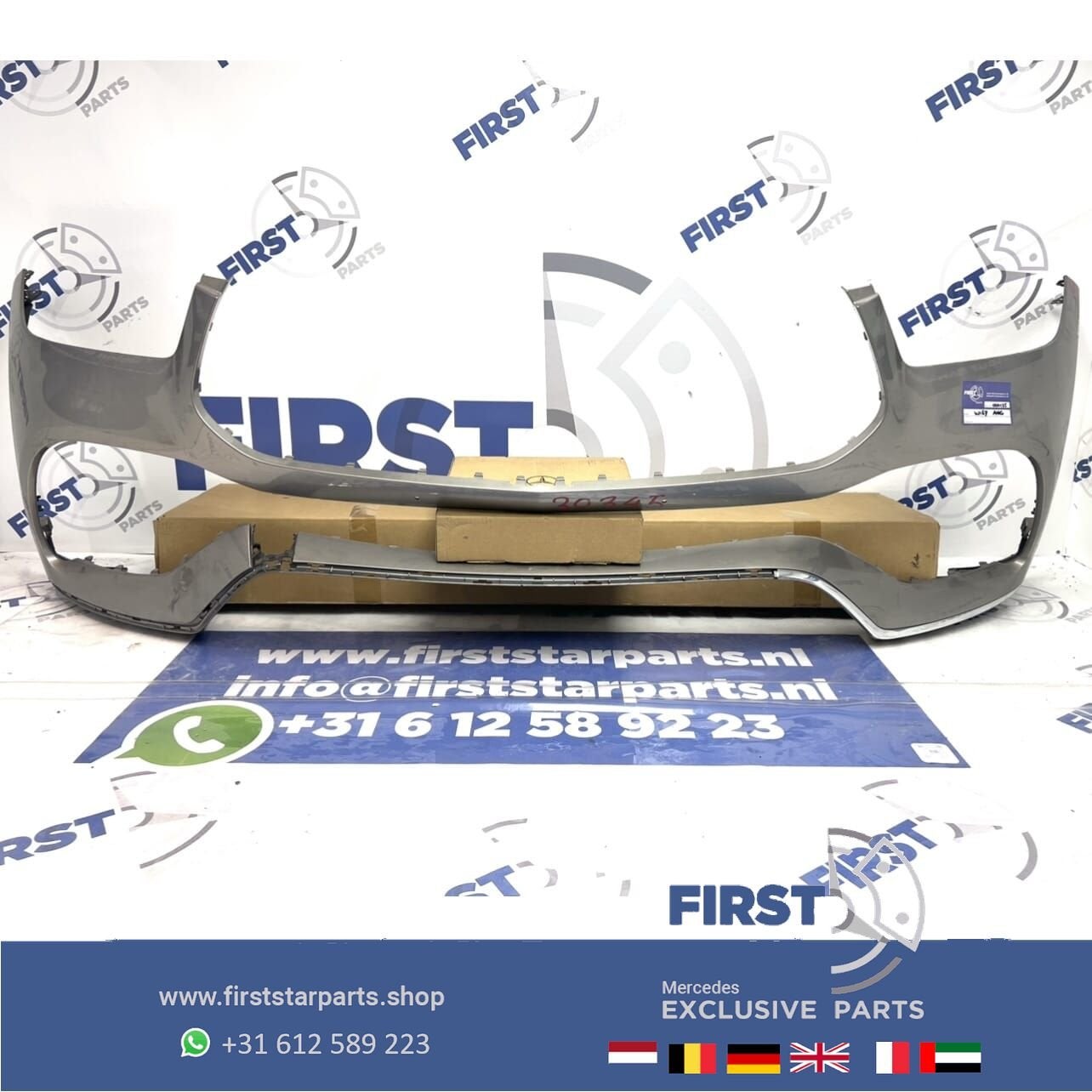 W167 V167 C167 GLE 53 AMG VOORBUMPER zwart wit grijs blauw e, Utilisé, -, Avant, -