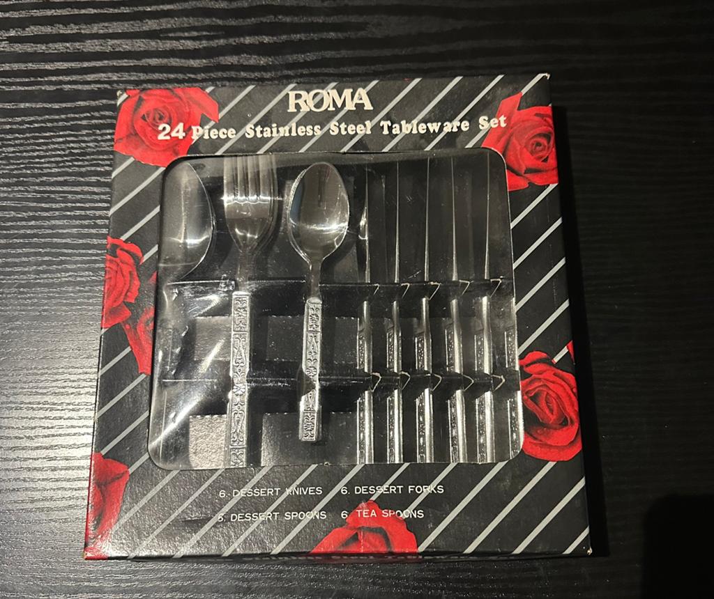 Roma bestek, Ophalen, Nieuw, Bestekset, Inox of Chroom