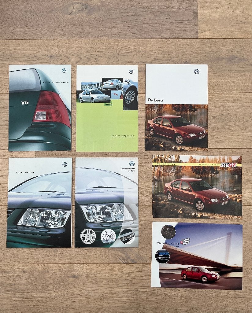 BROCHURES VOLKSWAGEN BORA, Enlèvement ou Envoi, Volkswagen