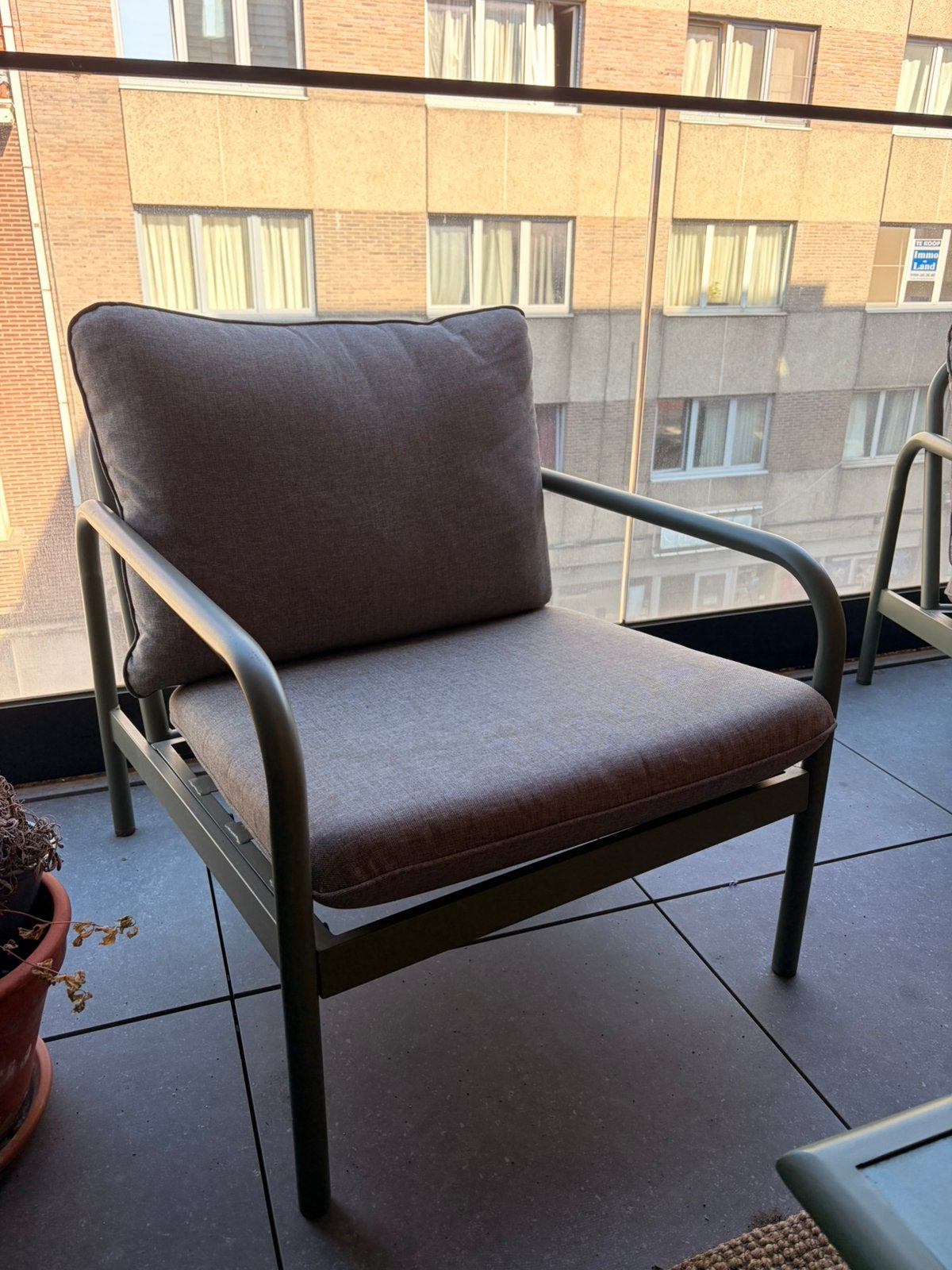 Loungeset, Jardin & Terrasse, Ensembles de jardin, Enlèvement, Comme neuf, Banque, Sets de jardin