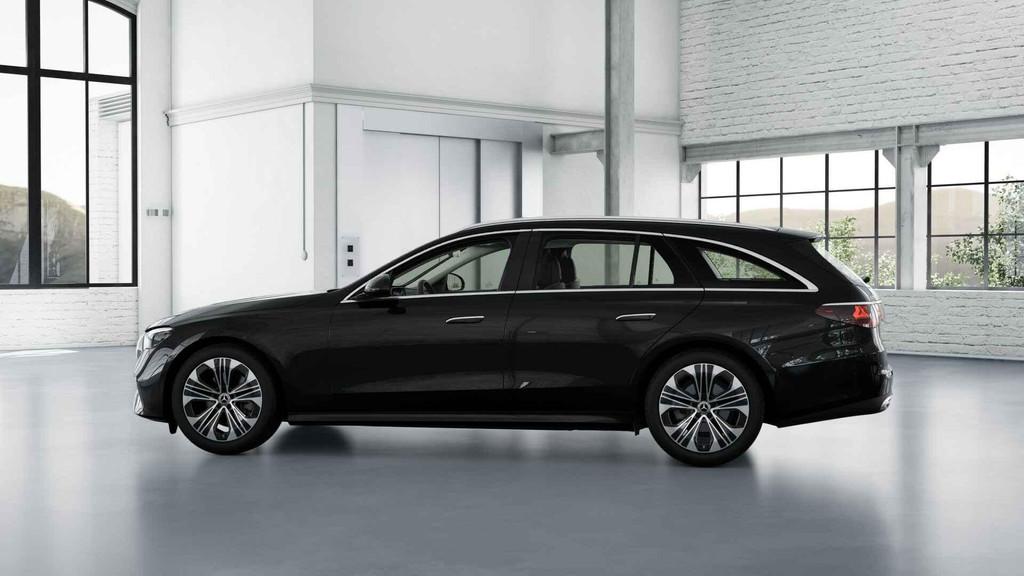 Mercedes-Benz E-Klasse 200 Break 4MATIC Luxury Line | Panora, Auto's, Mercedes-Benz, Automaat, 197 pk, Gebruikt, Zwart