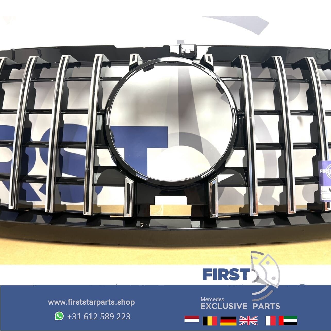 W907 AMG PANAMERICANA GT BUMPER GRILL Mercedes SPRINTER 907, Auto-onderdelen, Gebruikt, -, Ophalen of Verzenden, -