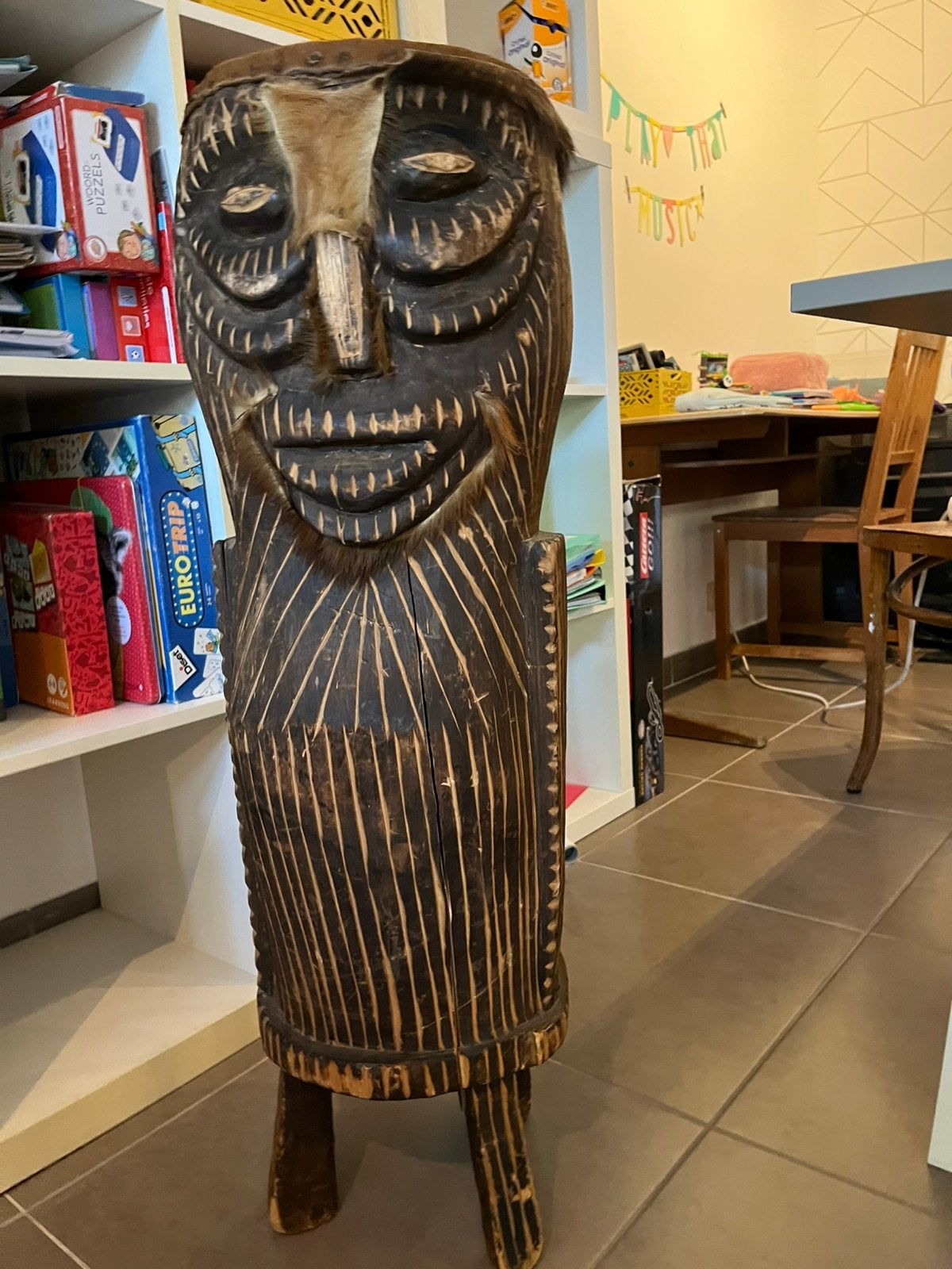 Afrikaanse djémbé, Antiek en Kunst, Ophalen