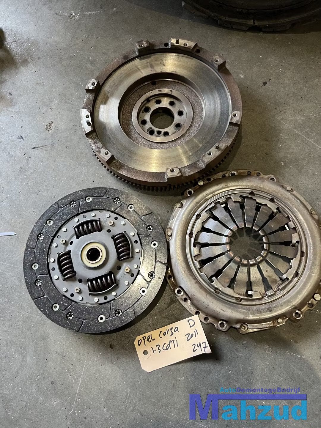 OPEL CORSA D 1.3 CDTI Drukgroep vliegwiel koppeling A13DTE, Gebruikt, Opel Automobile GmbH, Kontakt@opel-infoservice.de, Opel