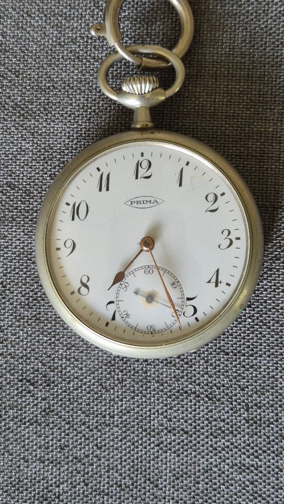 Zakhorloge, Overige materialen, Zakhorloge, 1900 tot 1930, Met ketting